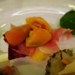 リストランテ・マッサ - フルーツトマトのサラダ