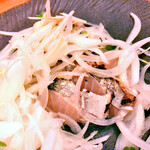 魚市場 小松 - さわらたたき