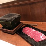 酒肴 新屋敷 - 焼いて幸せが待ってるよ