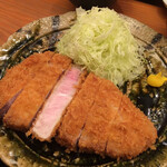 とんかつひなた - 上リブロースかつ定食