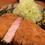 とんかつひなた - 上リブロースかつ定食