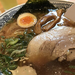 丸源ラーメン - 大きなチャーシュー