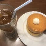 HOSHINO COFFEE - 窯焼きスフレとアイスティー