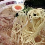 ちから - 特製中華そば：こく味（麺アップ）