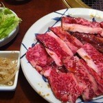 焼肉KAZU - 和牛カルビランチ（大盛）①