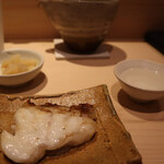 海味 - ２２キロのクエ
      下には海老芋