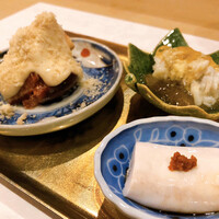 日本料理 川島 - 酒飲み3点セット