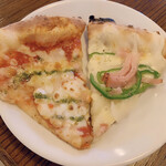 ナポリの食卓 - マルゲリータとペペロンチーノ風