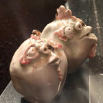 オオクサ - 鶏の置物に変わってました　これも硯に足す水入れのようですね