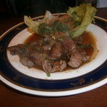 まこちゃんの店 - 牛ヒレステーキ（600円）