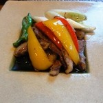 吟八亭 やざ和 - 鴨やき1300円