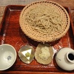 吟八亭 やざ和 - せいろそば850円