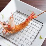 Live tiger prawns