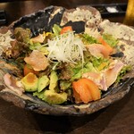 Toriya Wakame - 胸肉とアボカドのサラダ　￥700