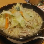 ガスト - 1日分の野菜のベジ塩タンメン（麺大盛り）