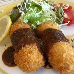 洋食レストラン キッチン･シューラク - 「ベルギークロケット」　　　　　　　　　　　　　1,200円