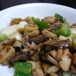 中国料理 八幡飯店 - Aランチ　鶏肉の黒胡椒炒め