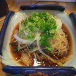 磯亭 - カンパチのタタキ