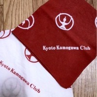 京都鴨川倶楽部 - 御手洗いにあるオリジナルハンカチ！