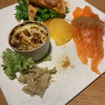 パッソ ノヴィータ - アンティパストミスト（日替わり前菜3種盛り合わせ）