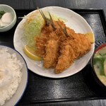 さくら食堂 - アジフライ定食（770円）