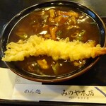 みのや本店 - 海老天カレーうどん