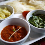 ロイヤルインドレストラン - ポークカレー＆サグポテトカレー