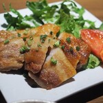 Hanzou - 「越後もち豚のステーキ」