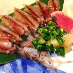 田中んちパート2 - ほたるいかのお刺身