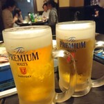 坐・和民 新宿大ガード店 - 得意のはしご酒で…
                                ほぼ記憶がないけど写真が残ってたから、とりあえずup(笑)