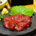 horse sashimi fillet