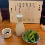 千両 - 清酒と突出し