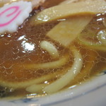 青梅街道 大勝軒 - スープのアップ