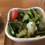Kafeni Watazumi - 野菜サラダはレタス主体