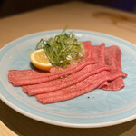 雪月花 たなかさとる - 松阪牛 牛タン薄切り