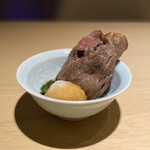 雪月花 たなかさとる - サーロインの焼きしゃぶ