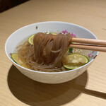 雪月花 たなかさとる - 酢橘冷麺