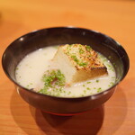 日本料理 たかむら - オニオングラタンスープ：たかむら流