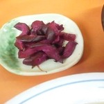 蓬莱飯店 - 付属芝漬け