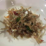 光州家 - 甘辛いジャコ。