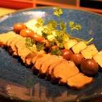 Kawabata Meat Kitchen - 漢会コース。燻製３種盛り