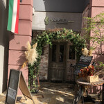 トラットリア サンタルチア - 入口