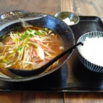 中華料理とスイーツのお店 桂花房 - 【2020.3.5(木)】醤油ねぎチャーシューメン(並盛・120g)858円