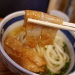 ウドン ディーラー - 渡辺商店の丸天うどん　640円