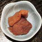 Azusagawa - ぶり大根と寒ぶり刺身の定食 900円 の煮魚