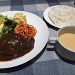 中寺2丁目ハンバーグ さんたべ - 