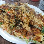 やまざき - お好み焼き(肉玉子大判)   760円