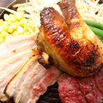 トゥッカーノグリル - メガプレート（アルカトラ・ポーク・ガレット）