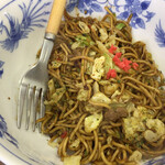 角の店 - 豚焼きそば　ハーフ