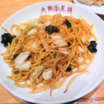 大阪王将 - もちもち太麺の炒め焼きそば(¥673)